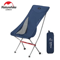 naturehike picnic chair ultralight camping moon chair folding camping chair fishing chair portable outdoor bbq chair yl06 chair