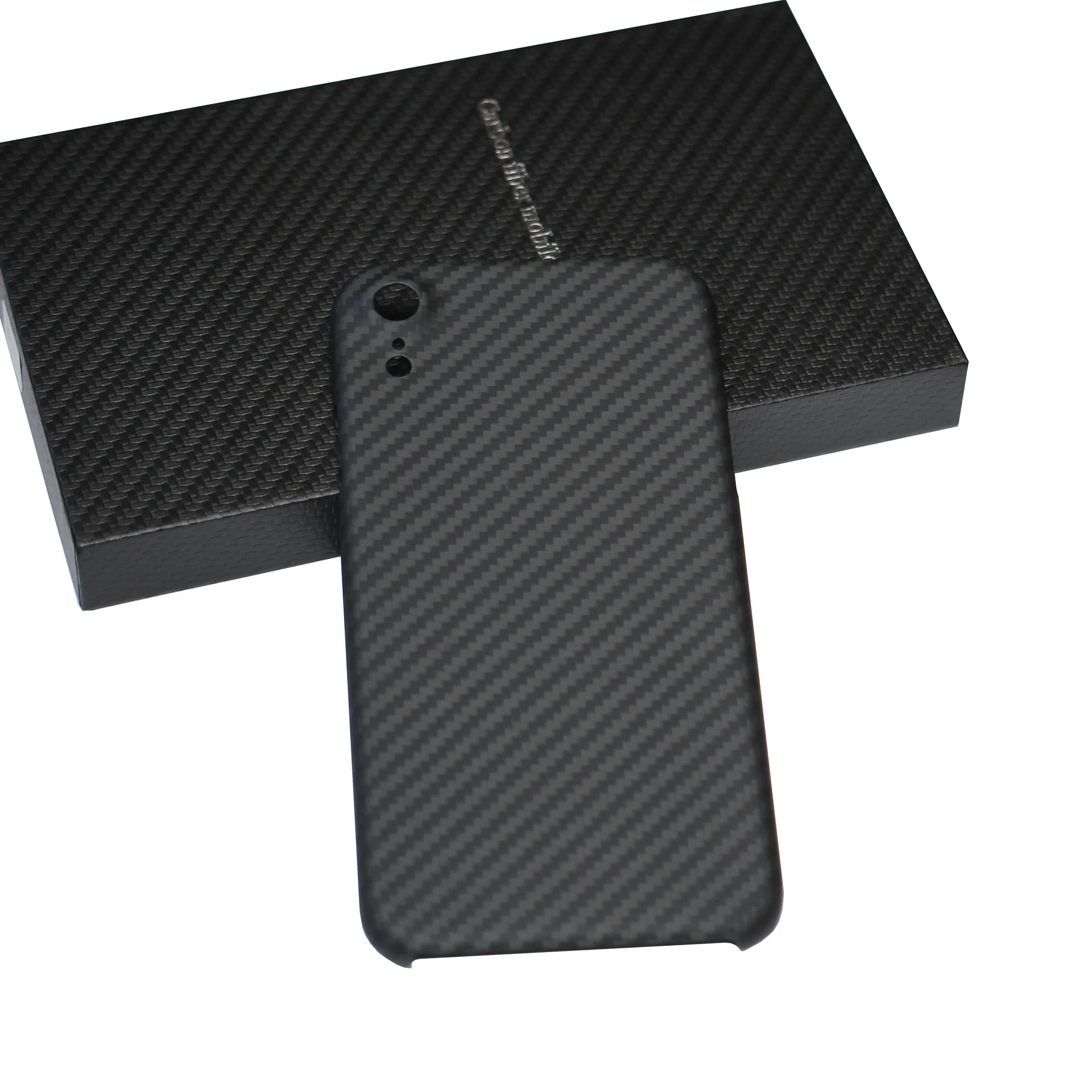 

Kevlar Carbon Fiber Protective Case For Iphone 7 8 Plus X XR XS Max Ultra-Thin Aramid Fiber Material Carbon Fiber Cover Cases