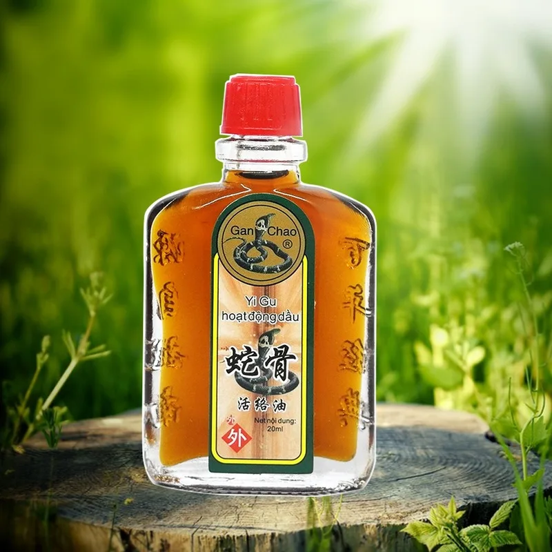 

Vietnam snake venom poison oil backache back pain joint massage Relax the body muscle fatigue star balm home healthcare