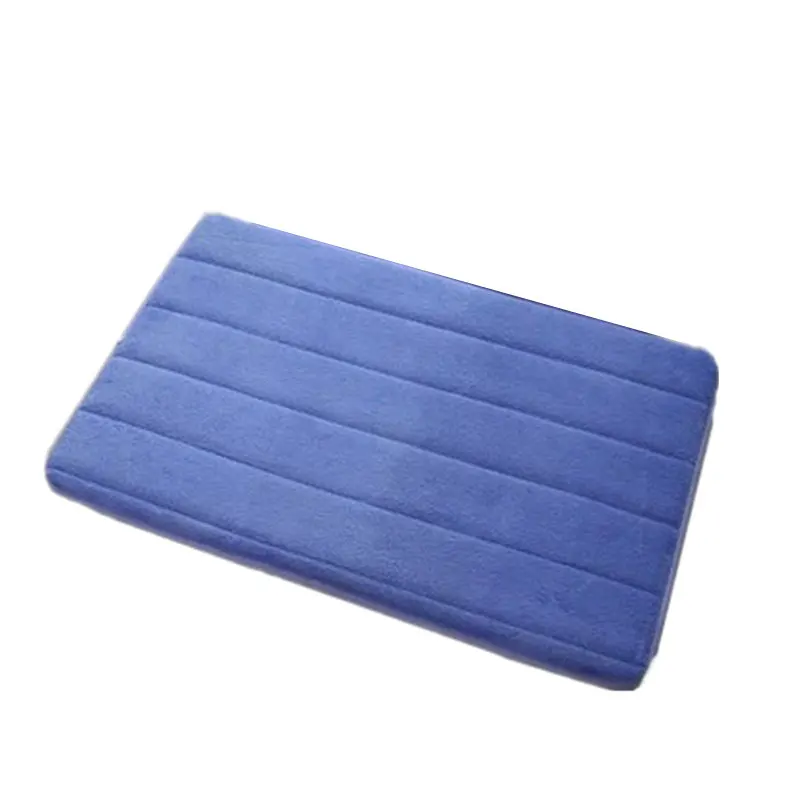 Blue 1piece 3 шт./компл. Memory Foam коврик для ванной коврик, современный напольный анти-на плюшевой подкладке, Ванная комната ковры коврики, ковер, Ванная комната, туалет коврик, коврик alfombras - Цвет: Blue 1piece