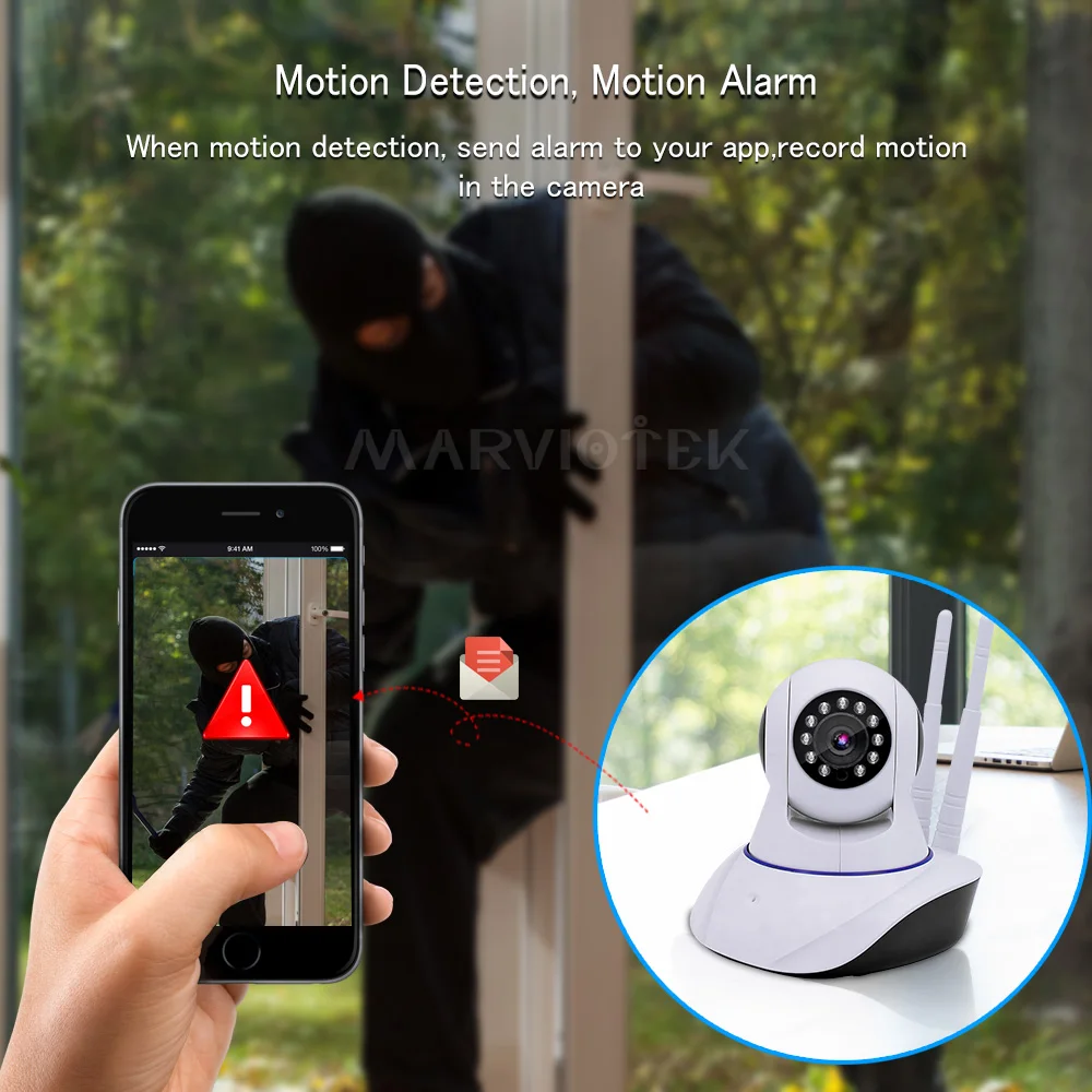 HD 1080P IP камера беспроводная CCTV Wifi видеокамера ночного видения детский монитор
