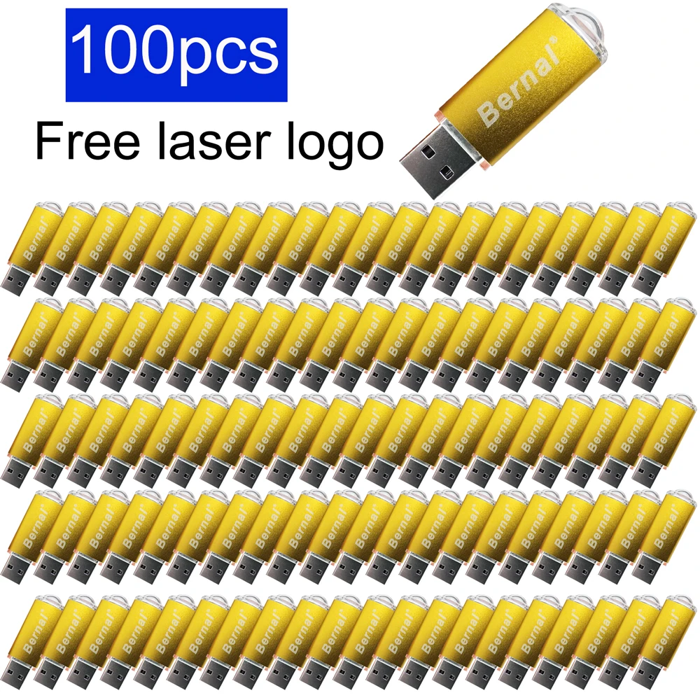 Free LOGO 100pcs/Lot USB 2.0 Flash Drive 64GB 32GB Pen Drive Mini Memory Stick Pendrive 4GB 8GB 16GB U Disk Thumb Flash STICK