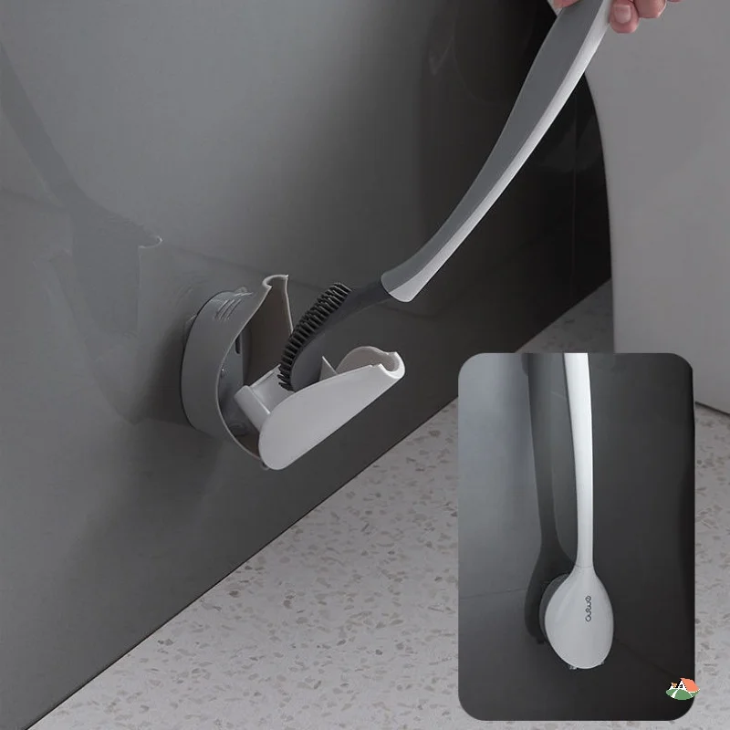 

Nordic Modern Toilet Brush Creative Simple Wall Mounted Bathroom Cleaning Tools Toilet Brush Escobilla Wc Home Products DB60MT