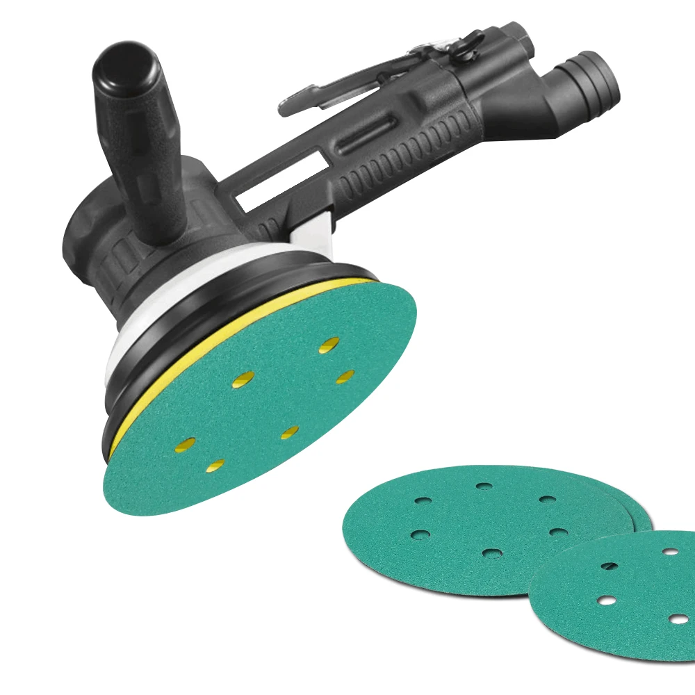 50 шт. 150 мм Профессиональный пленочный шлифовальный диск 6 &quotанти-засоры