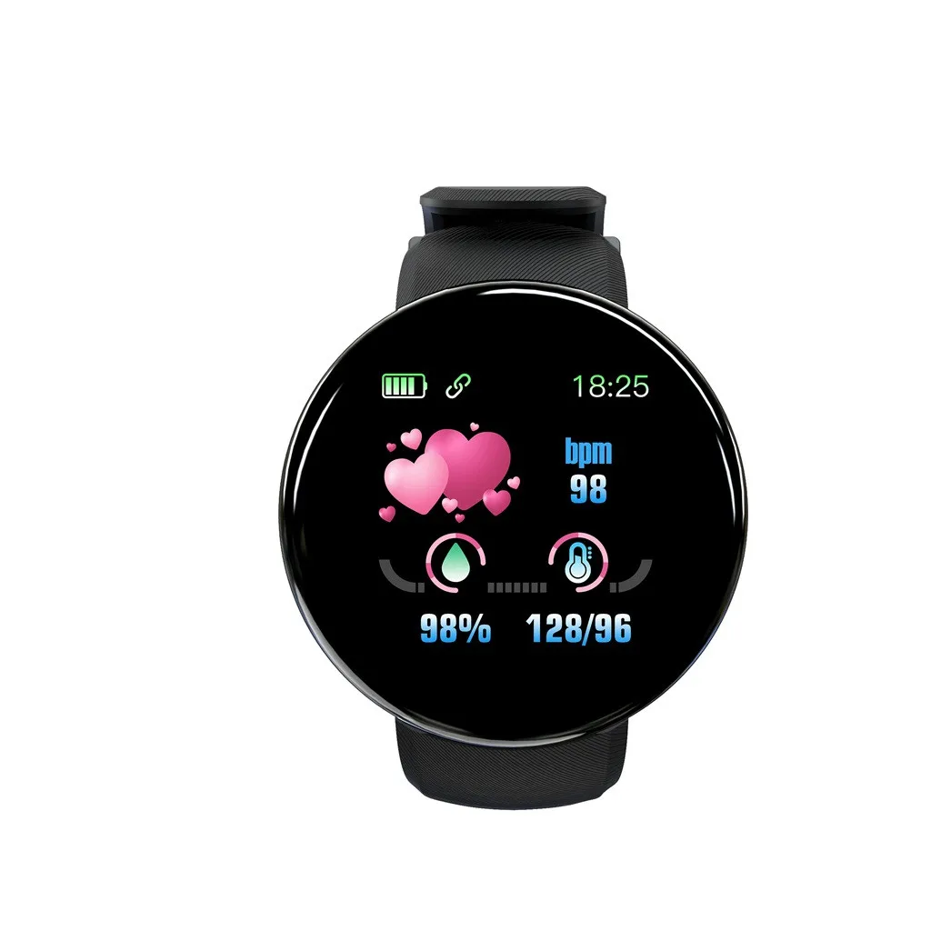 2019 Bluetooth Smart Watch Men's Blood Pressure Round Smartwatch Women's Waterproof Sports Tracker Whatsapp dropship | Электроника