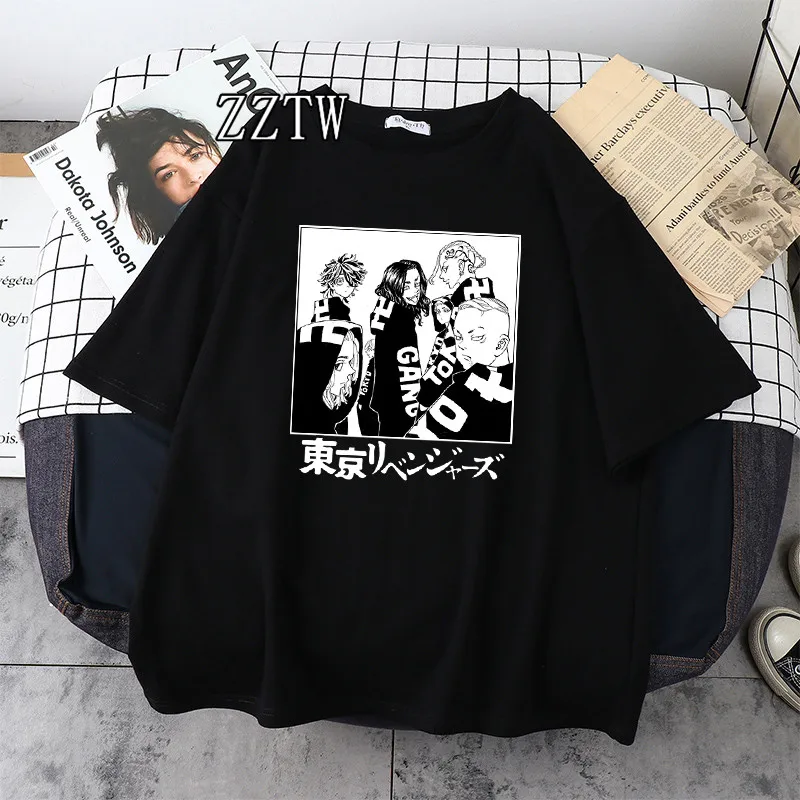 

Токио Мстители японское аниме футболка мужские Топы Harajuku Kawaii Токио Мстители Графические футболки унисекс мультфильм футболка