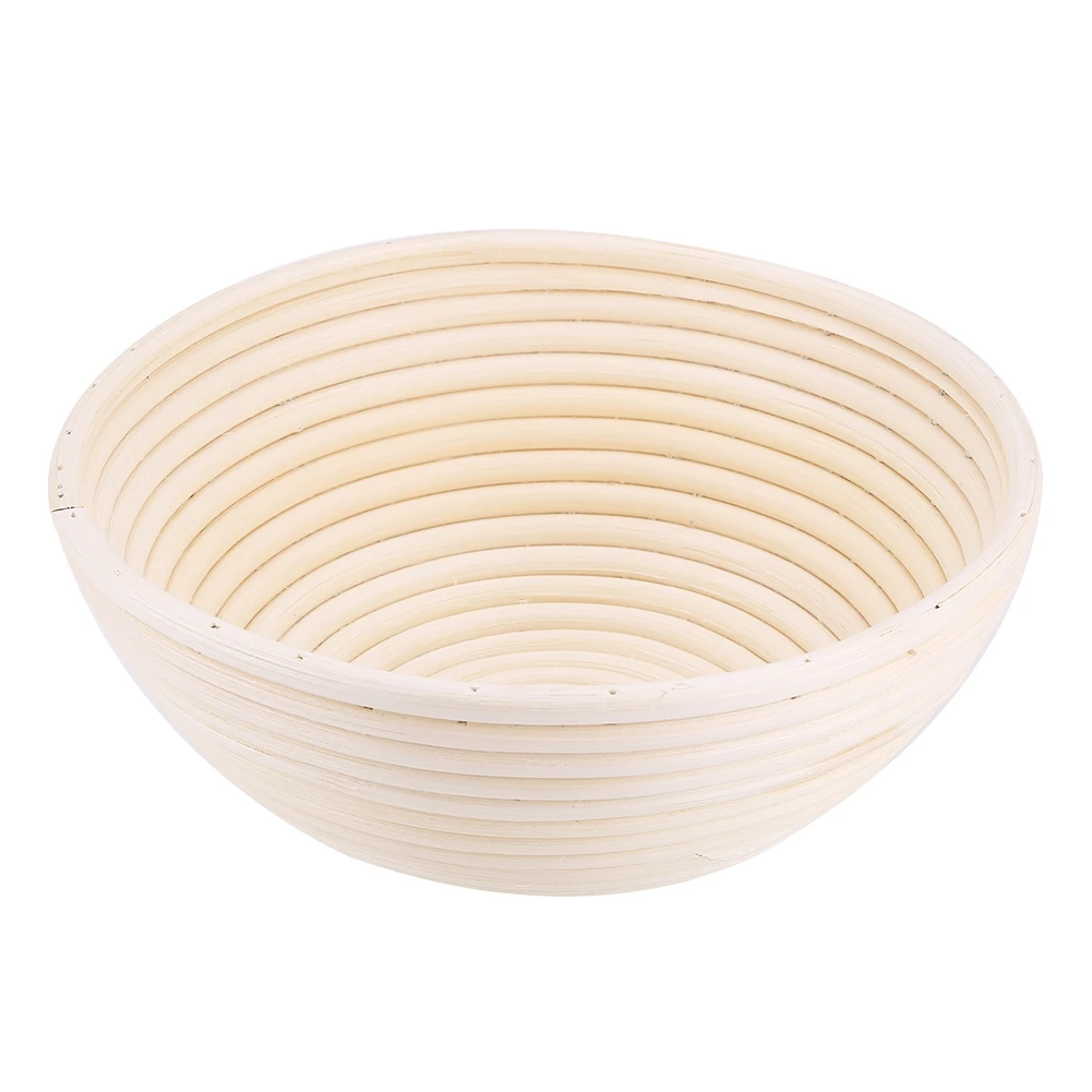 

1pcs New Kitchen Rattan Round European Bread Fermentation Basket Bread Basket Fruit Storage Basket