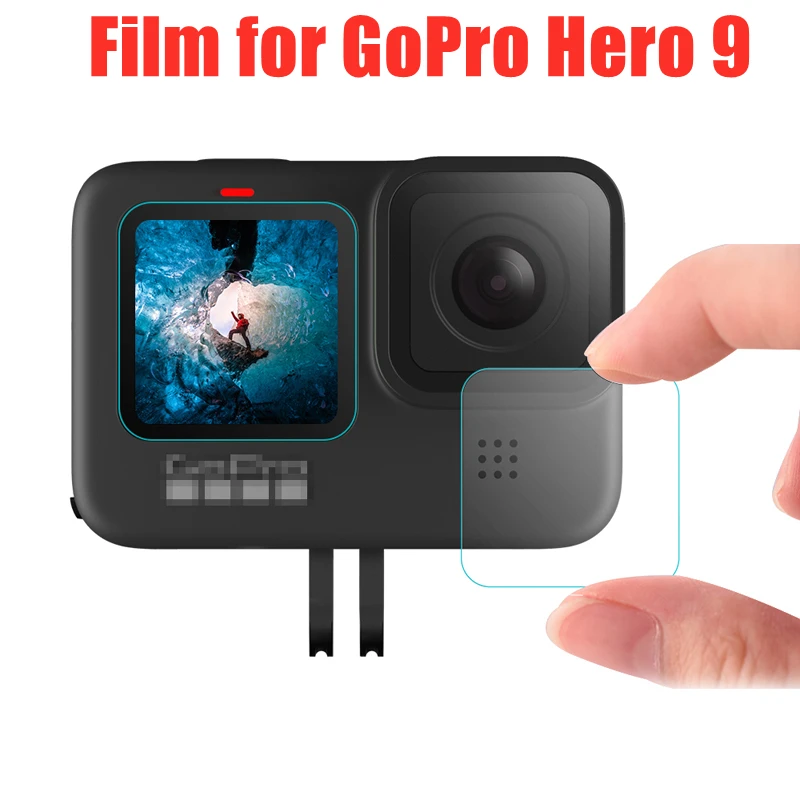 Защитная пленка для объектива камеры из закаленного стекла GoPro Hero 9 HD аксессуары