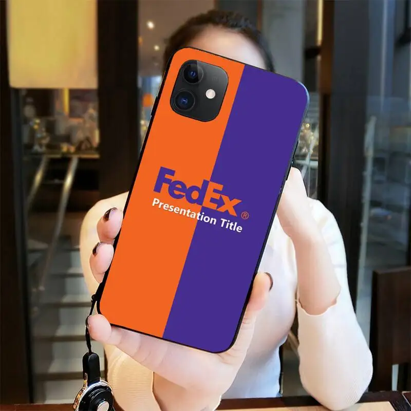 Express UPS Fedex чехол для телефона iphone 12 11 Pro Max Mini XS 8 7 6 6S Plus X 5S SE 2020 XR | Мобильные телефоны