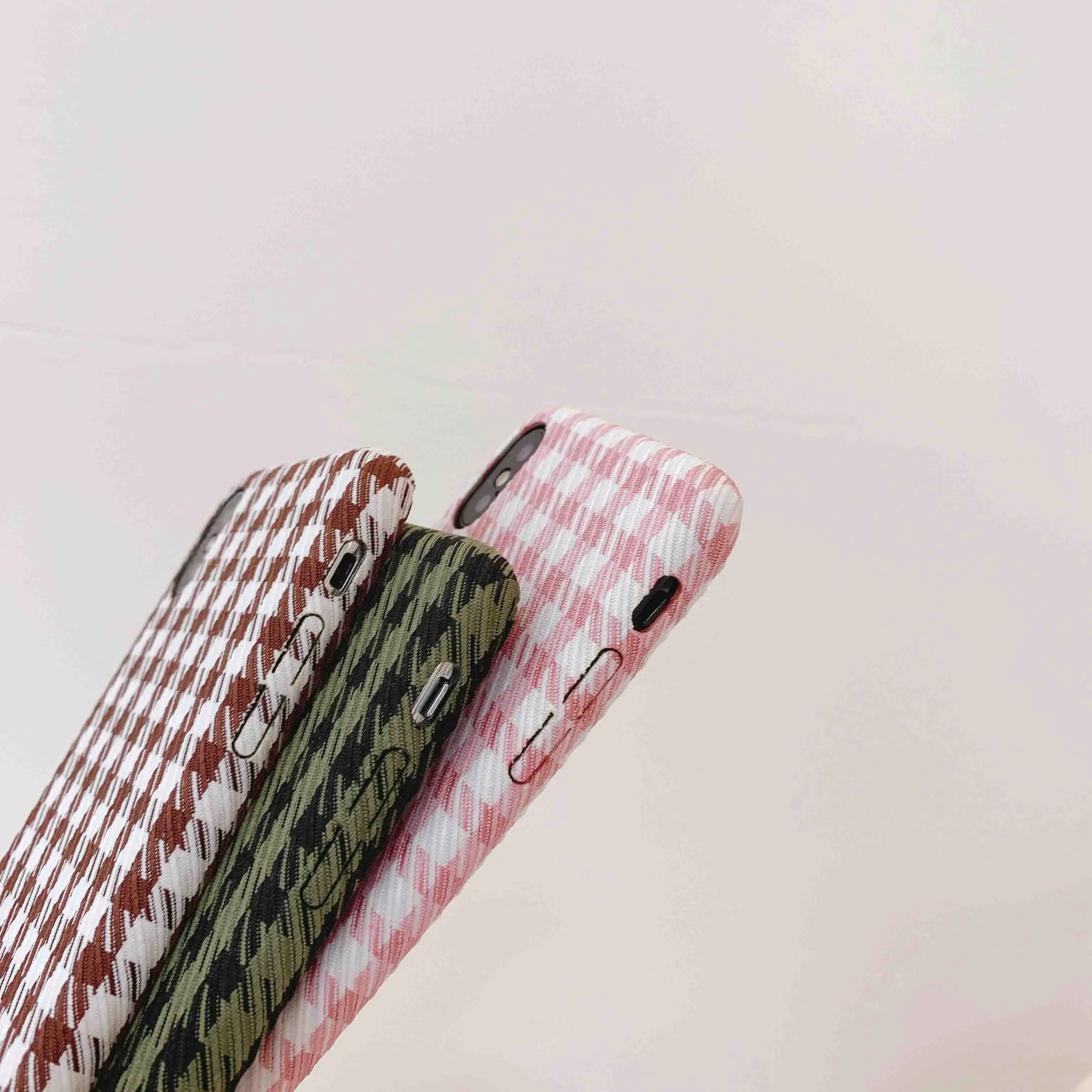 Тканевый сетчатый чехол для телефона Apple iPhone X XR 11 Pro XS Max 8 7 6S 6 Plus милые мягкие чехлы