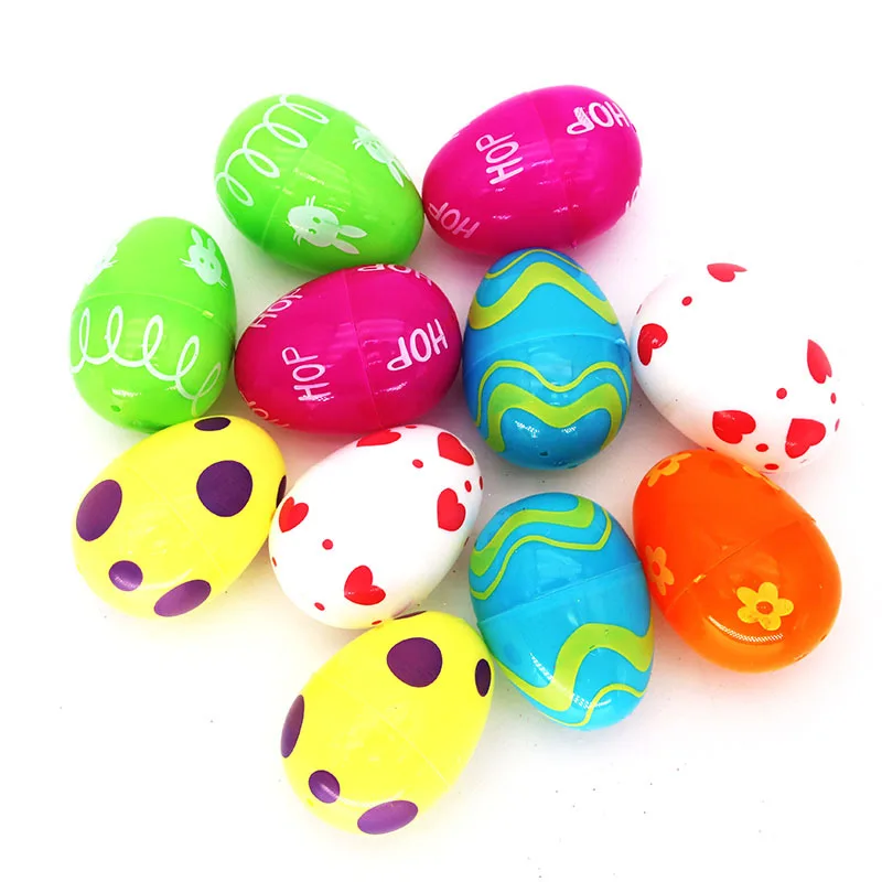 

Easter Eggs 12 Pcs/Lot Entertaining Party Decorations PVC