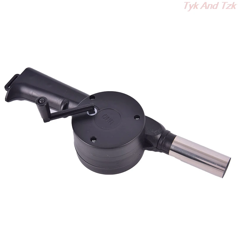 

1PC Outdoor Cooking BBQ Fan Air Blower For Barbecue Fire Bellows Hand Crank Tool For Picnic Camping