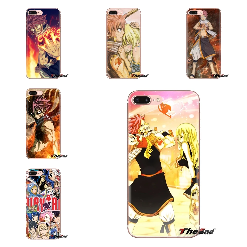 For Xiaomi Redmi 4 3 3S Pro Mi3 Mi4 Mi4i Mi4C Mi5 Mi5S Mi Max Note 2 Silicone Case Cover Fairy Tail Natsu And Lucy Wallpaper |
