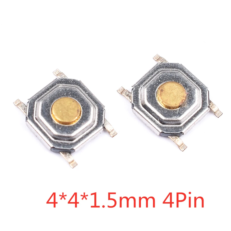 

50 шт. тактовые переключатели пластиковые SMD