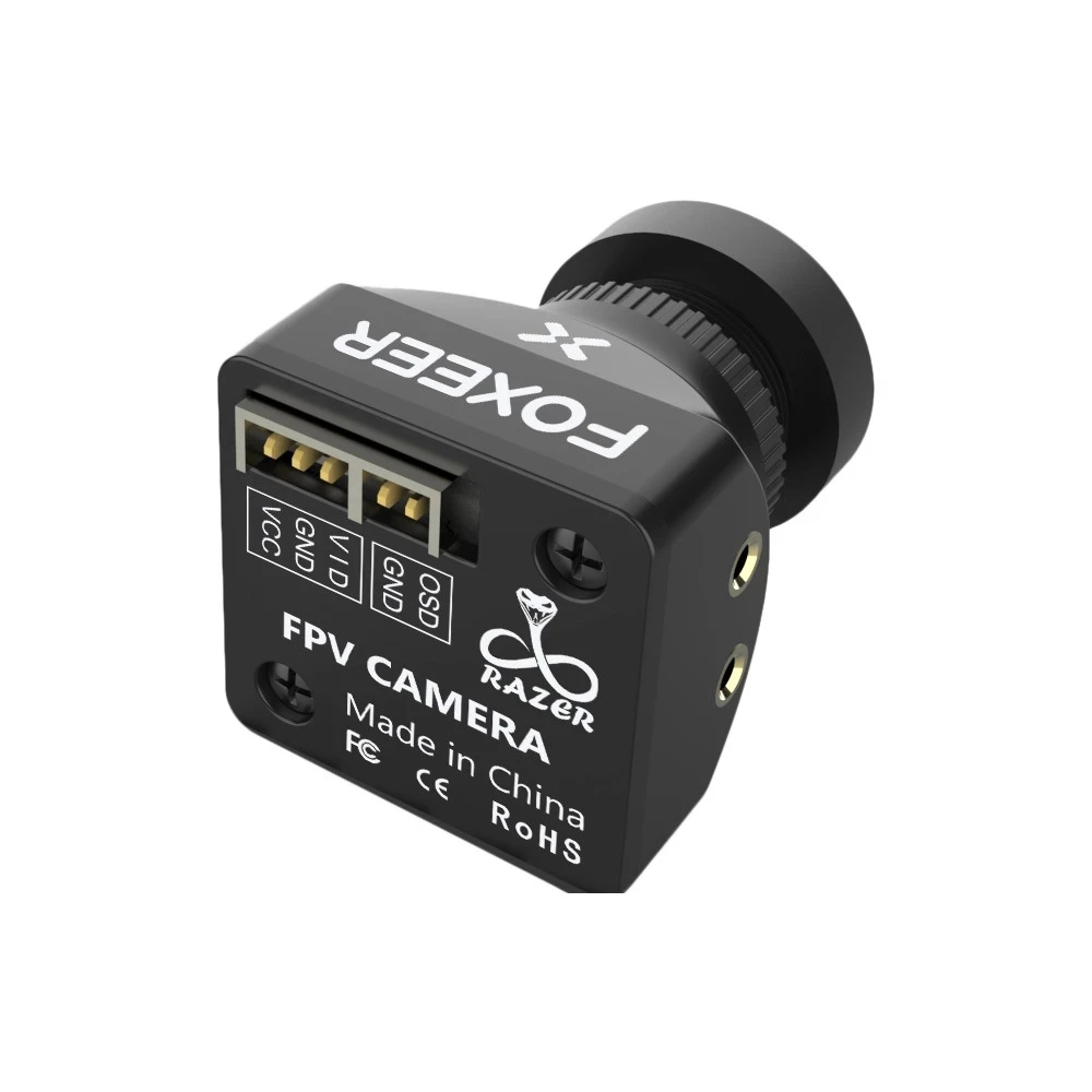 Foxeer Razer Mini HD 5 Мп 2 1 мм M12 1200TVL PAL NTSC переключаемая задержка 4 мс FPV камера 6S для