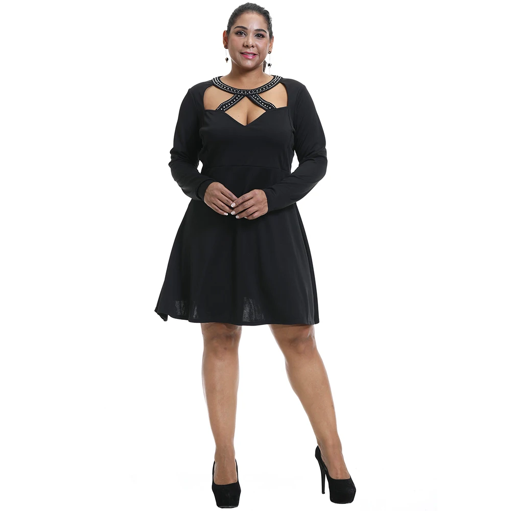 6XL сексуальные открытые вечерние платья размера плюс женское весеннее платье с