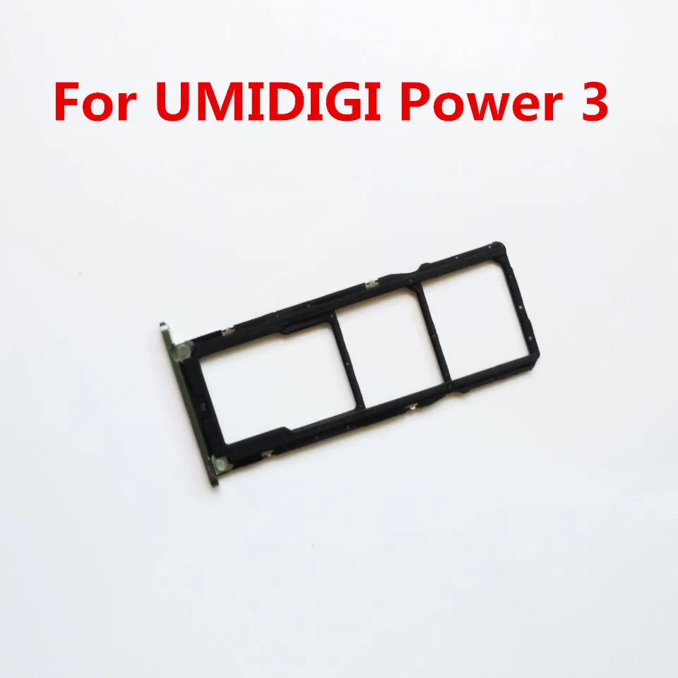 Para UMIDIGI Power 3, soporte de ranura para tarjeta SIM SD Original, lector de bandeja Sim para teléfono móvil UMIDIGI Power3
