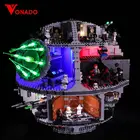 Конструктор Звезда смерти со светодиодсветильник кой, совместимый с lego 75159