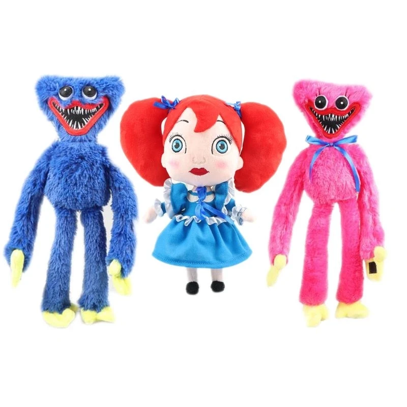 

3pc/set Huggy Wuggy Plush Toy Poppy Playtime Stuffed Soft Animals Dolls Toys Cute Cartoon Game Kids Children Christmas Gifts
