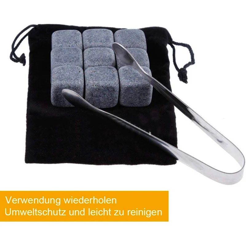 Натуральные камни для виски кубик льда камень подарок на Рождество бара еды рок