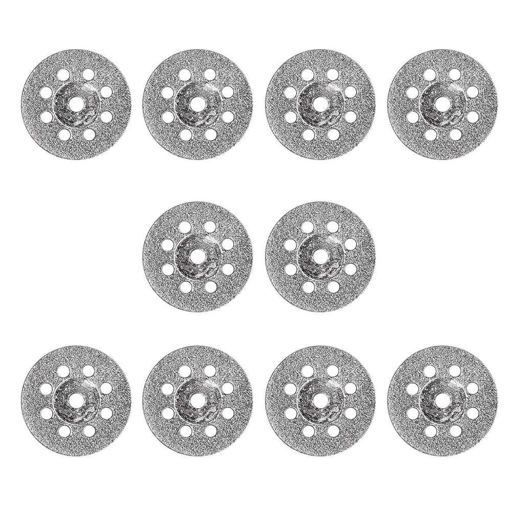 

10pcs 22mm Durable Rotary Tool Wheel Cutting Disc Drill Metalworking Diamond Universal Saw Blades Easy Install Abrasive Shank