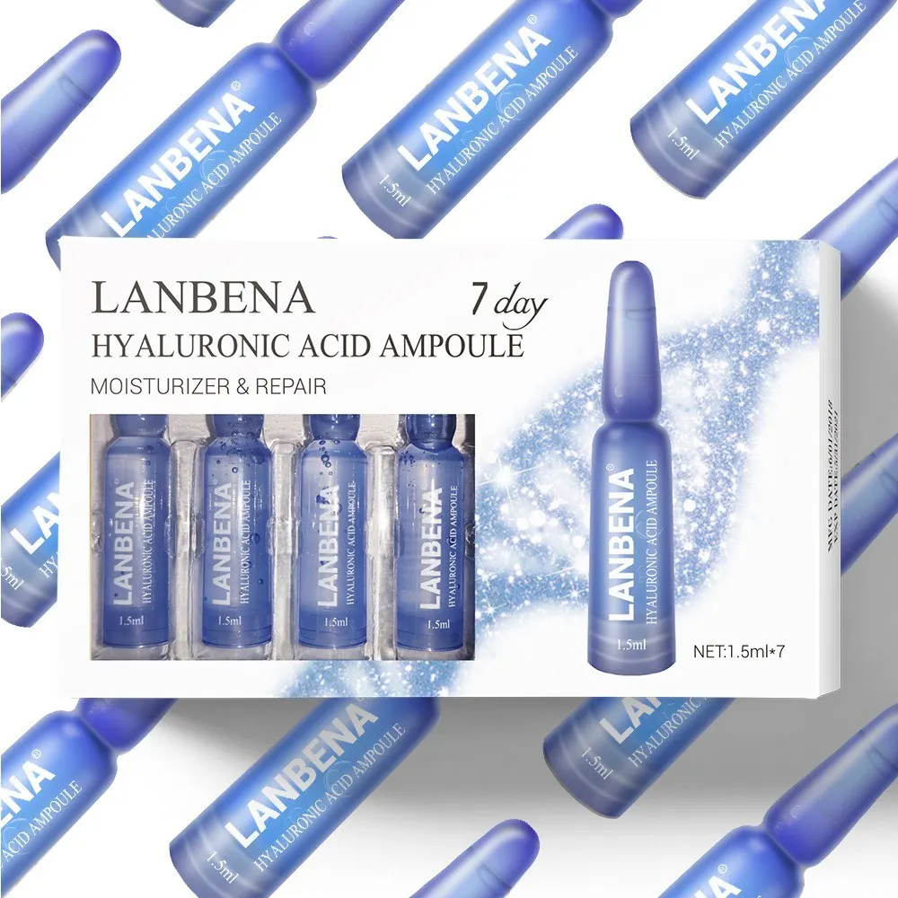 LANBENA 7 шт./компл. керамид ампулы дневный укрепляющий увлажняющий уход за