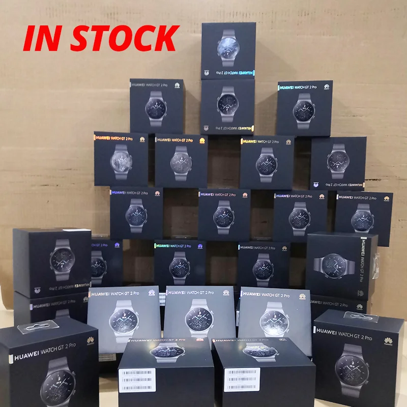 In stock Global Version HUAWEI Watch GT 2 pro SmartWatch 14 days Battery Life GPS Wireless Charging Kirin A1 GT2 Pro CODE:EOSSA |