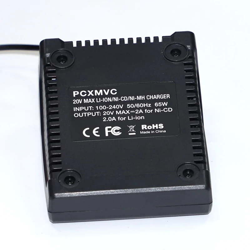 Freeshippig PCMVC PCLMVC PCXMVC Liion никель кадмиевое зарядное устройство для кабеля Porter Stanley 18V