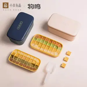 youpin wuming kitchen gadgets ice cube tray bpa free silicone ice cake mold ice cream box maker easy to clean refrigerator tools free global shipping