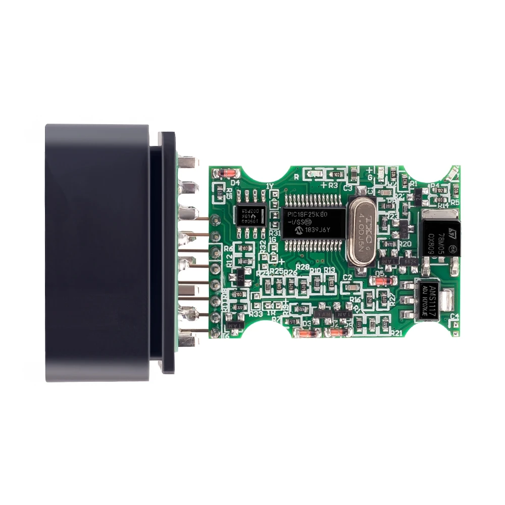 ELM327 Bluetooth V1.5 PIC18f25k80 чип диагностический инструмент J1850 elm 327 V 1 5 для OBDII OBD2