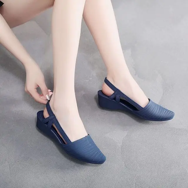 2021 женские босоножки Женские туфли лодочки Прозрачная обувь с острым носком