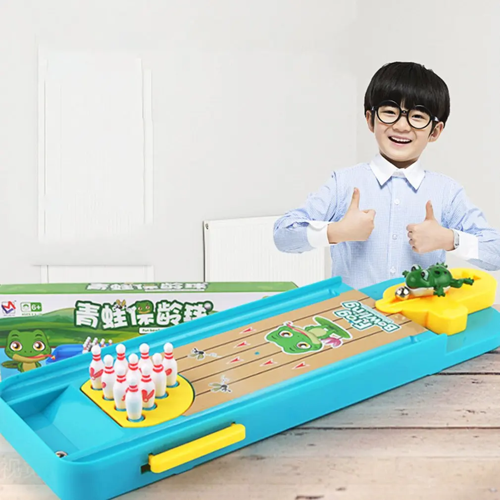 Настольная игра для боулинга мини Интерактивная настольная игрушка дома и детей
