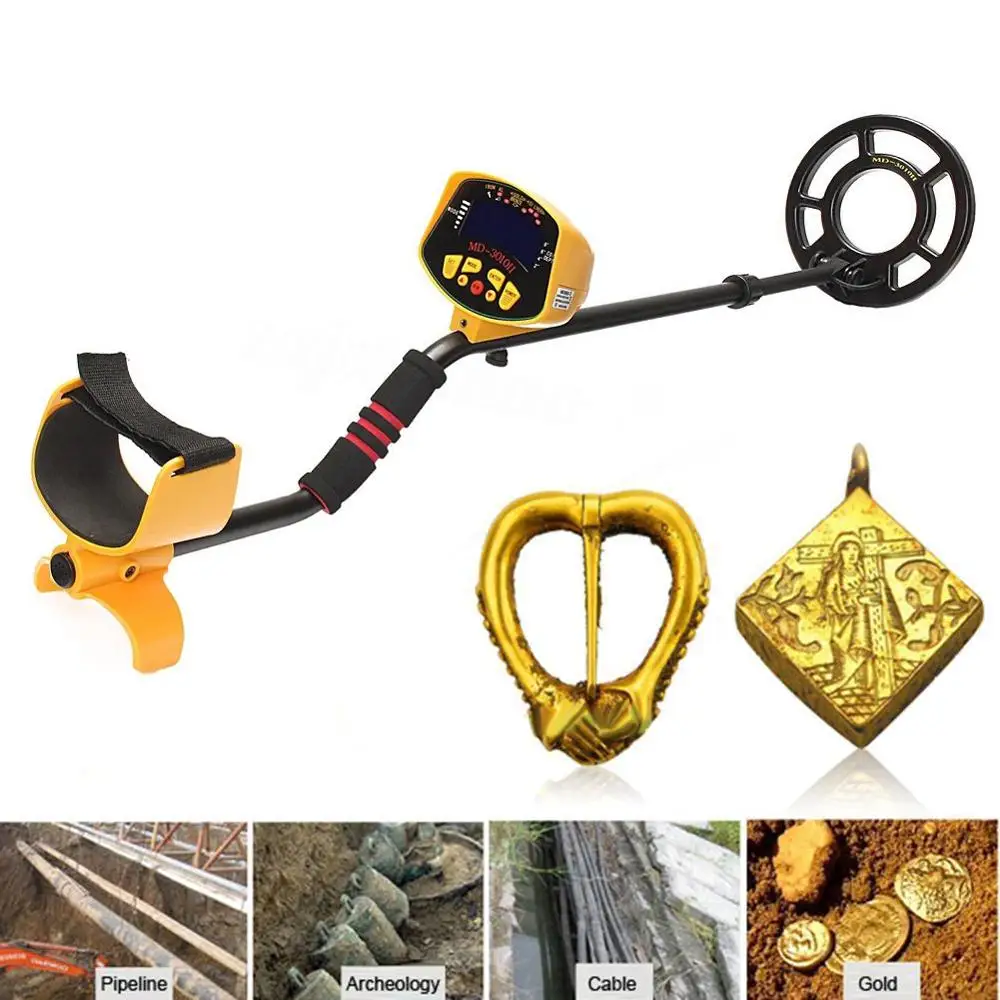 MD 3010II Профессиональный металлоискатель полностью автоматический подземный