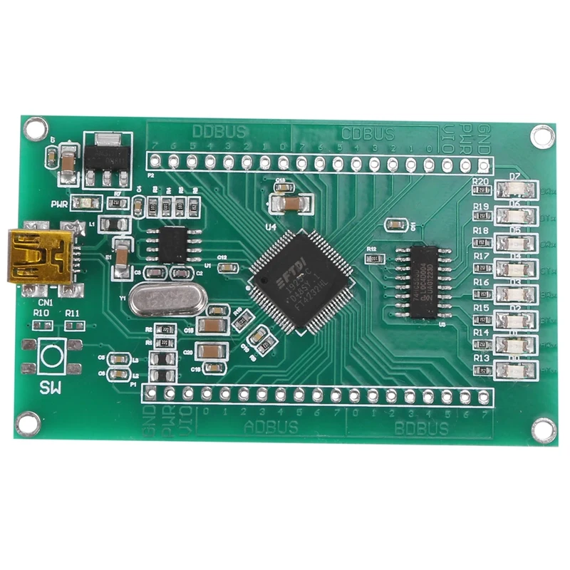 

1Pcs FT4232HL Development Board Learning Board MINI FT4232H UM232H Development Board