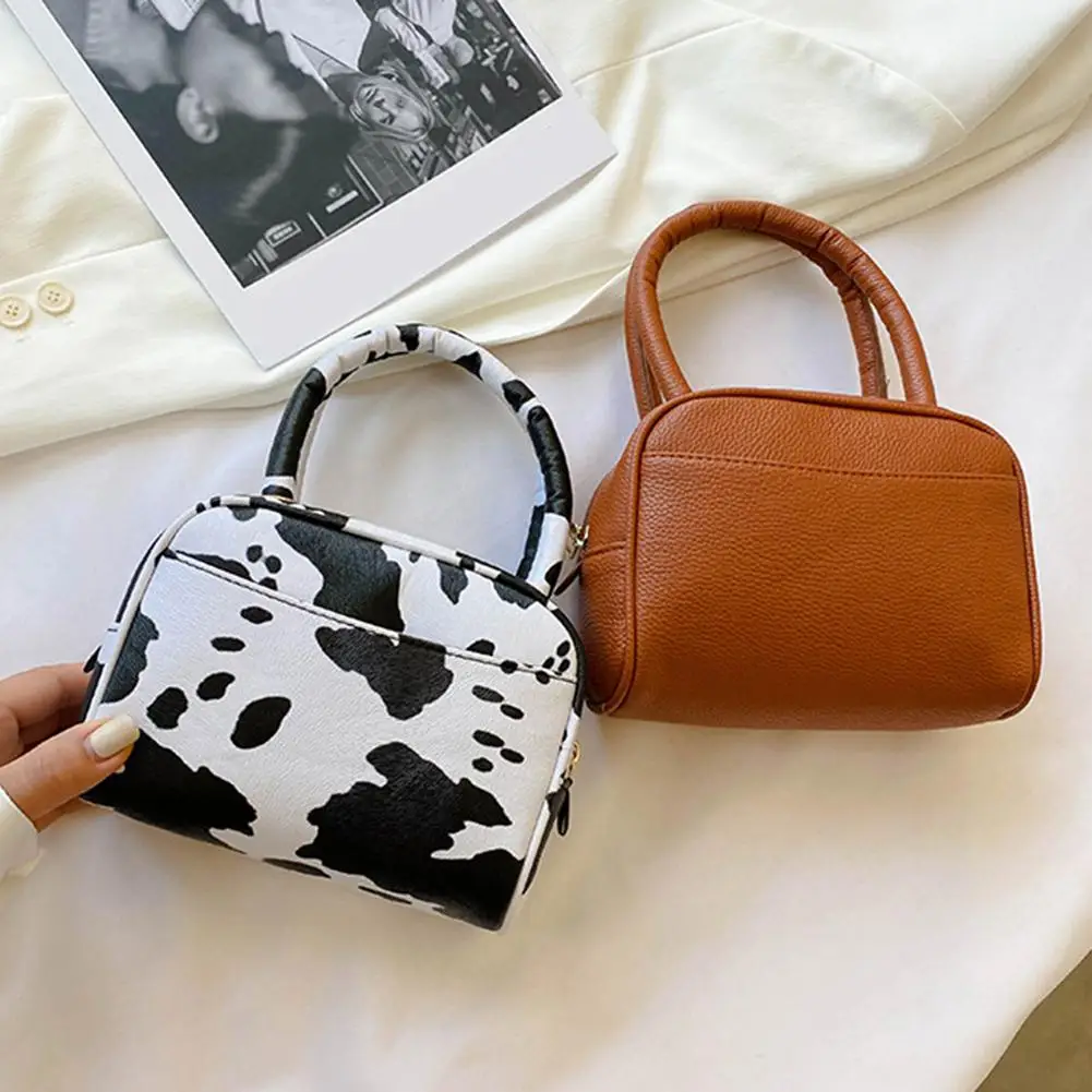 

Повседневная маленькая квадратная сумочка из искусственной кожи, кошелек, женская элегантная сумка через плечо на молнии, популярная прост...