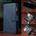 Кожаный чехол-книжка для Huawei P40 P30 Mate 30 Pro Honor 20 Pro 10i 20i 10 P20 Lite P Smart Plus, Магнитный чехол-бумажник для телефона с отделениями для карт