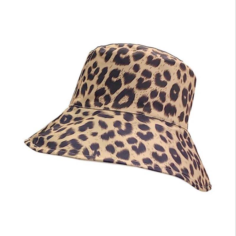 LA 2019 леопардовая шляпа ведро Рыбацкая уличная для путешествий солнцезащитная