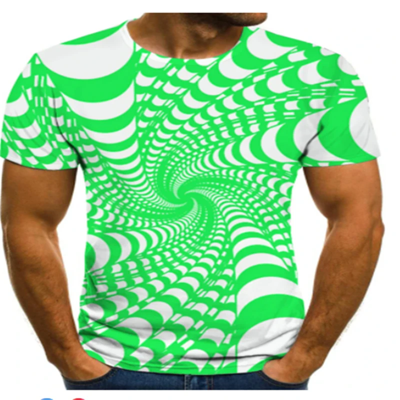 

summer new interesting T-shirt men's fashion 3D printing short-sleeved fashionable and comfortable men's clothing