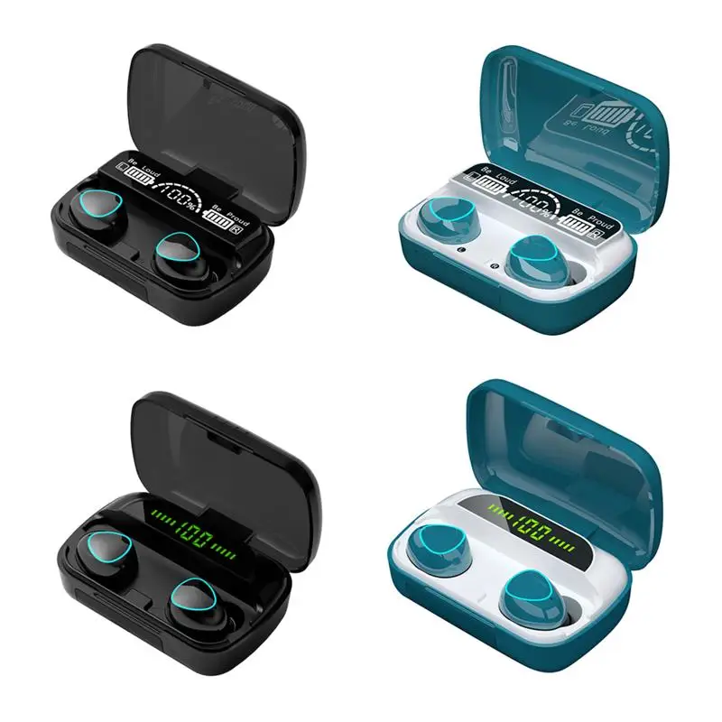 

TWS-стереонаушники с зарядным устройством и поддержкой Bluetooth 5,1