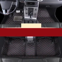 lsrtw2017 leather car floor mat for volvo c70 2006 2007 2008 2009 2010 2011 2012 2013 rug carpet interior accessories styling