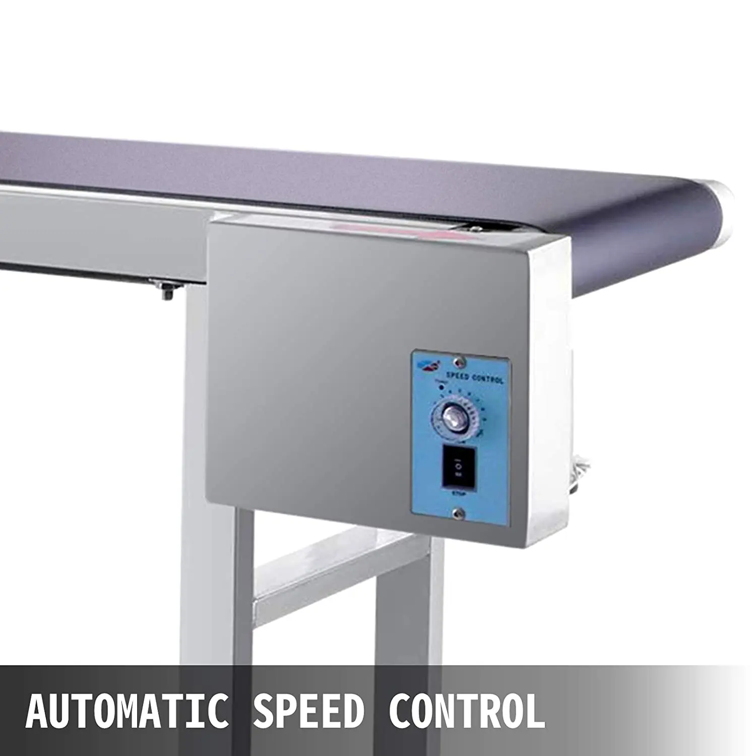 Ленточный Электрический конвейер из ПВХ одиночное ограждение 59x7 8 дюймов