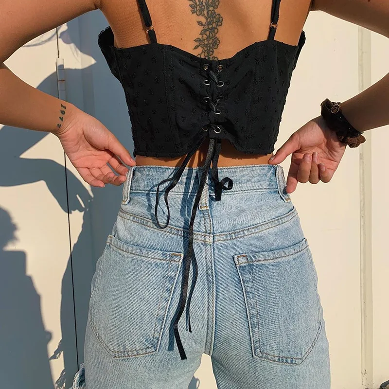 

ZCSMLL High Waist Washed Distressed Jeans Early Autumn European and American New Personality Loose and Thin Trousers Women