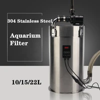 aquarium ultra quiet stainless steel external filter bucket diy fish tank accessories