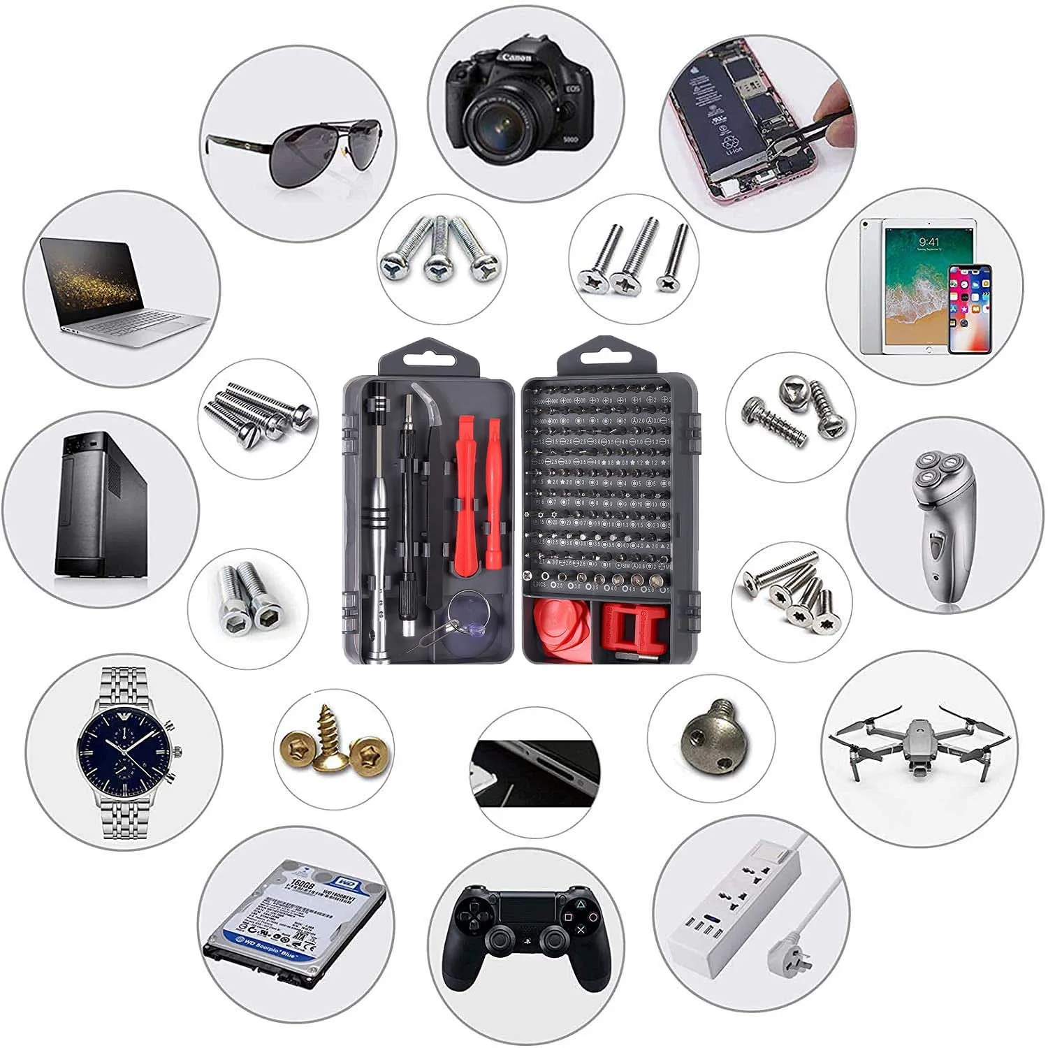 Mobile Phone Repair Tool Sets Screwdriver Kit For iPhone 11 12 for Samsung PC Watch Cell Smartphones Camera | Компьютеры и офис