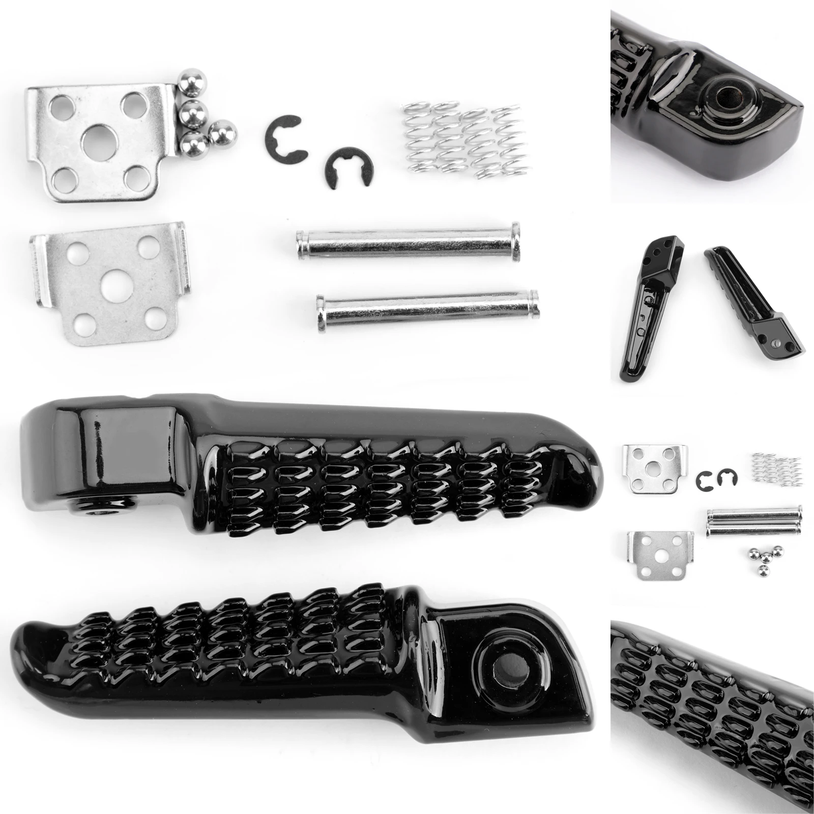 Задняя подножка Artudatech CNC для Kawasaki EX250 EX300 NINJA 250 300 ZX14 ZZR1200 аксессуары|Подставки под