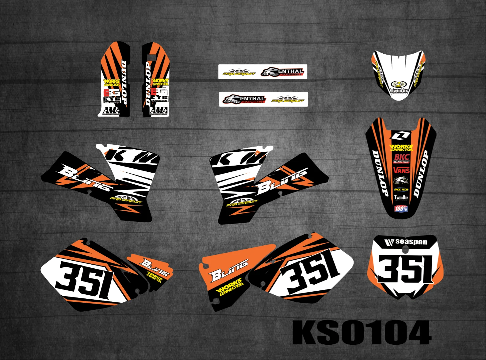 Графический фон для мотоцикла или KTM SX MXC 125/250/380 /400/520 2001 2002 индивидуальные