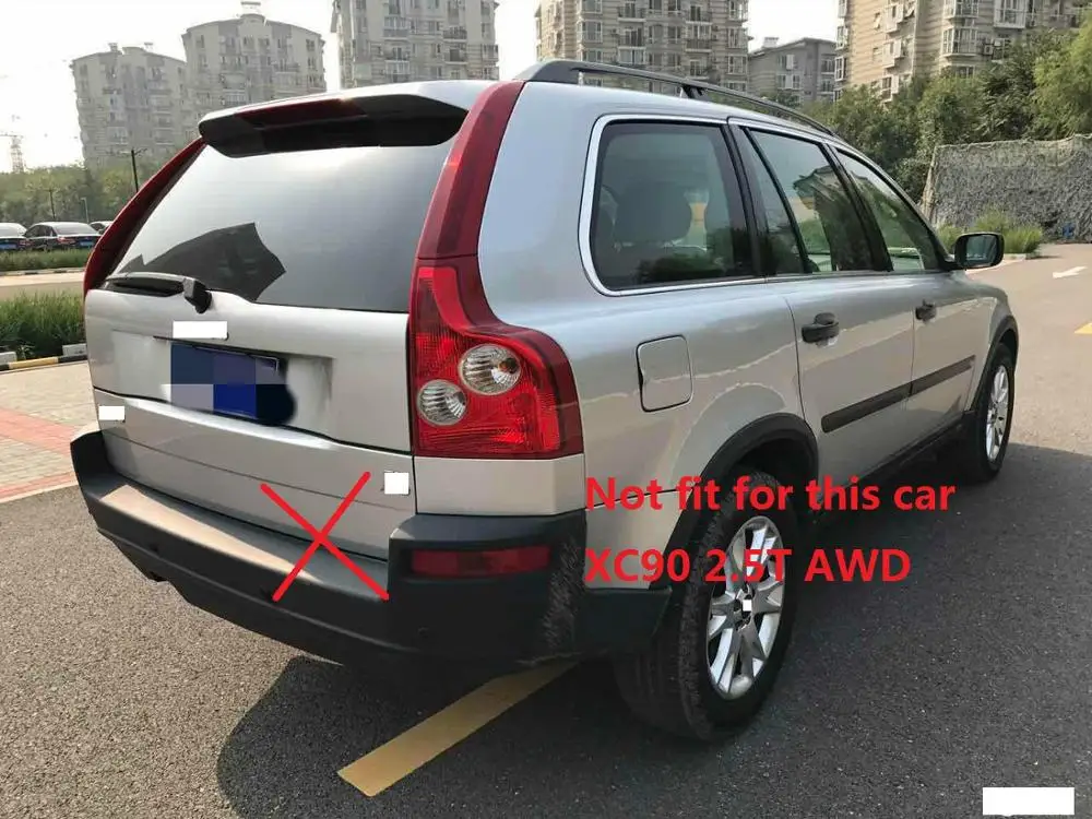 CAPQX для Volvo XC90 2007 2014 с лампой или не задний бампер туман светильник тормозной