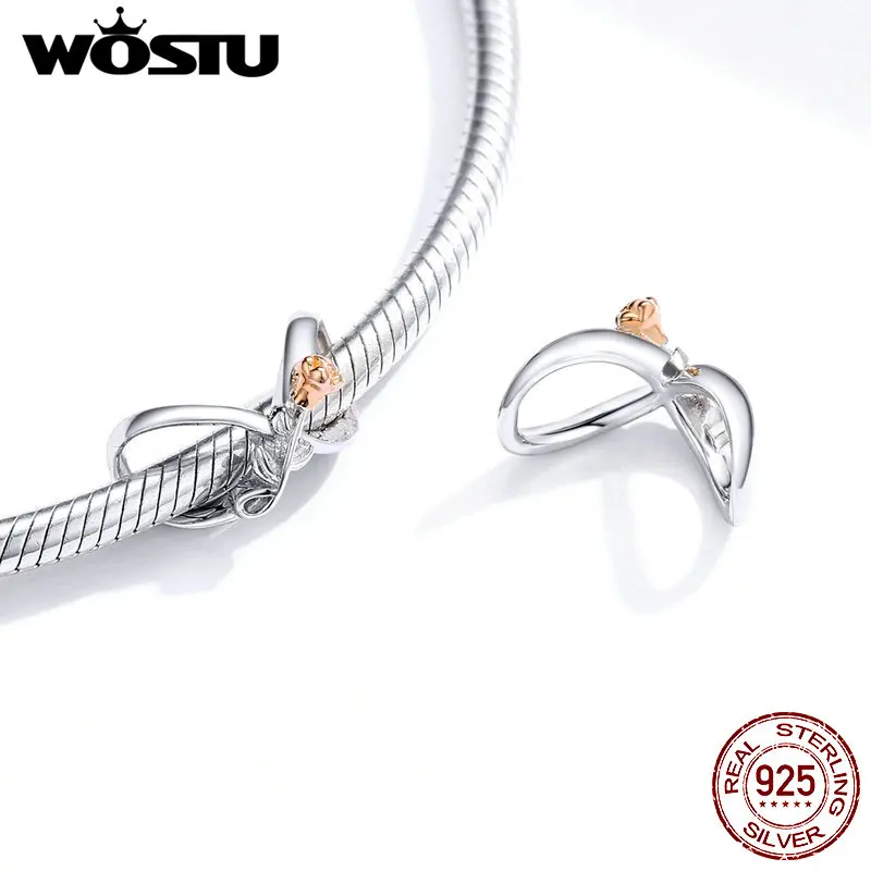 Подвески WOSTU Love подвески из стерлингового серебра 925 пробы модные ювелирные