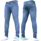 2021 качественные джинсы, винтажные облегающие джинсы, мужские джинсовые брюки, эластичные джинсовые брюки, осенняя уличная одежда, джинсы-карандаш