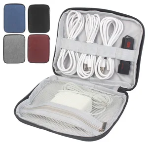 Многофункциональная сумка на молнии для хранения источника питания, органайзер для USB-гаджетов, U-диск, кабель для передачи данных, сумка для хранения, аксессуары для ручек